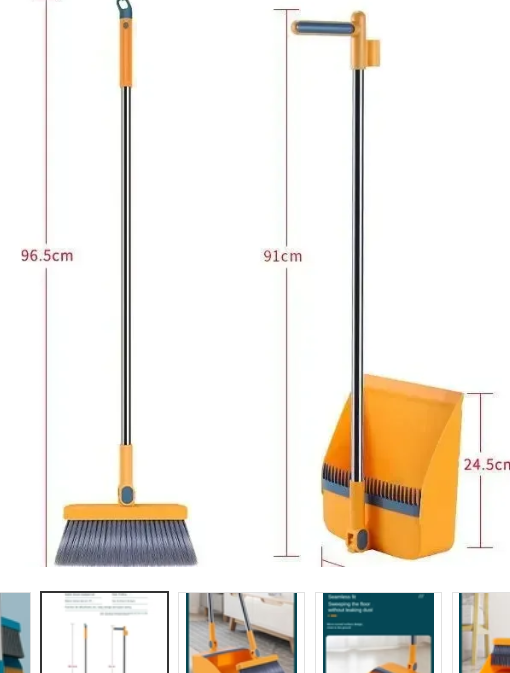 Broom Dustpan Set
